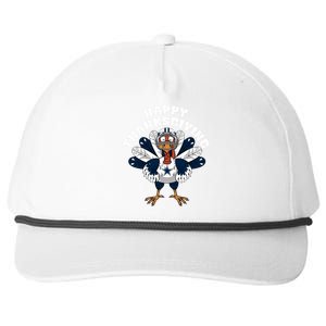 Happy Thanksgiving Dallas Cowboys Turkey Snapback Five-Panel Rope Hat