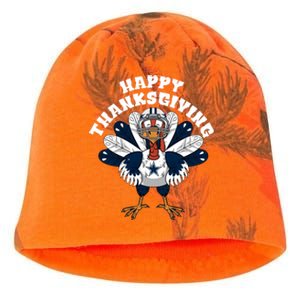 Happy Thanksgiving Dallas Cowboys Turkey Kati - Camo Knit Beanie