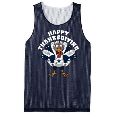 Happy Thanksgiving Dallas Cowboys Turkey Mesh Reversible Basketball Jersey Tank