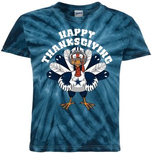 Happy Thanksgiving Dallas Cowboys Turkey Kids Tie-Dye T-Shirt