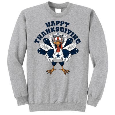 Happy Thanksgiving Dallas Cowboys Turkey Sweatshirt