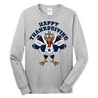 Happy Thanksgiving Dallas Cowboys Turkey Tall Long Sleeve T-Shirt