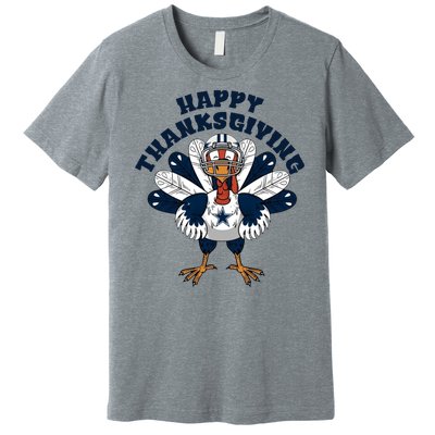 Happy Thanksgiving Dallas Cowboys Turkey Premium T-Shirt