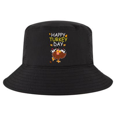 Happy Turkey Day Cool Comfort Performance Bucket Hat