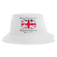 Happy Treason Day Ungrateful Colonials 1776 4th of July Sustainable Bucket Hat
