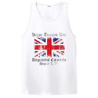 Happy Treason Day Ungrateful Colonials 1776 4th of July PosiCharge Competitor Tank