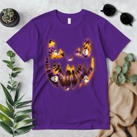 Halloween Tie Dye Jackolantern Face Premium T-Shirt