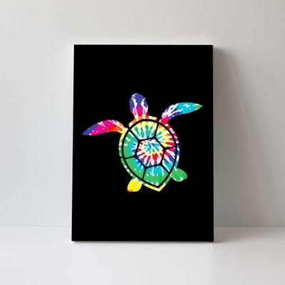 Hawaiian Tie Dye Sea Turtle Cute Sea Turtle Lover Canvas