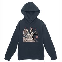 Halloween Thrills Dancing Skeleton Couple Cyborg Zombie Urban Pullover Hoodie