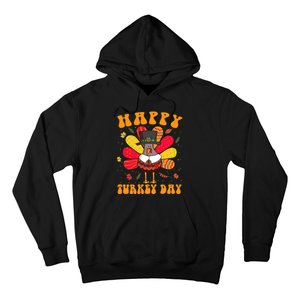 Happy Turkey Day Cute Little Pilgrim Thanksgiving Costume Hoodie