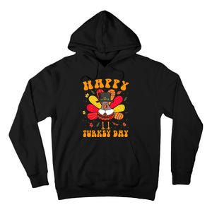 Happy Turkey Day Cute Little Pilgrim Thanksgiving Costume Tall Hoodie