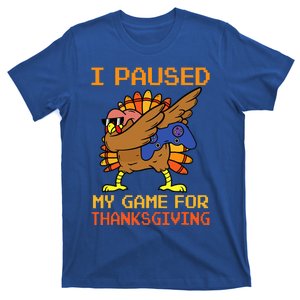 Happy Thanksgiving Dabbing Gamer Turkey T-Shirt