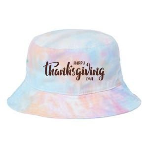 Happy Thanksgiving Day Holiday Tie Dye Newport Bucket Hat