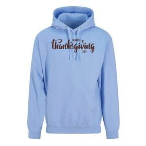 Happy Thanksgiving Day Holiday Unisex Surf Hoodie