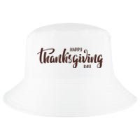 Happy Thanksgiving Day Holiday Cool Comfort Performance Bucket Hat