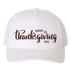 Happy Thanksgiving Day Holiday Yupoong Adult 5-Panel Trucker Hat