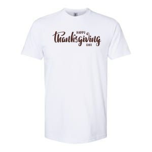 Happy Thanksgiving Day Holiday Softstyle CVC T-Shirt