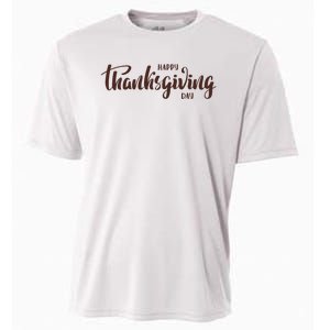 Happy Thanksgiving Day Holiday Cooling Performance Crew T-Shirt