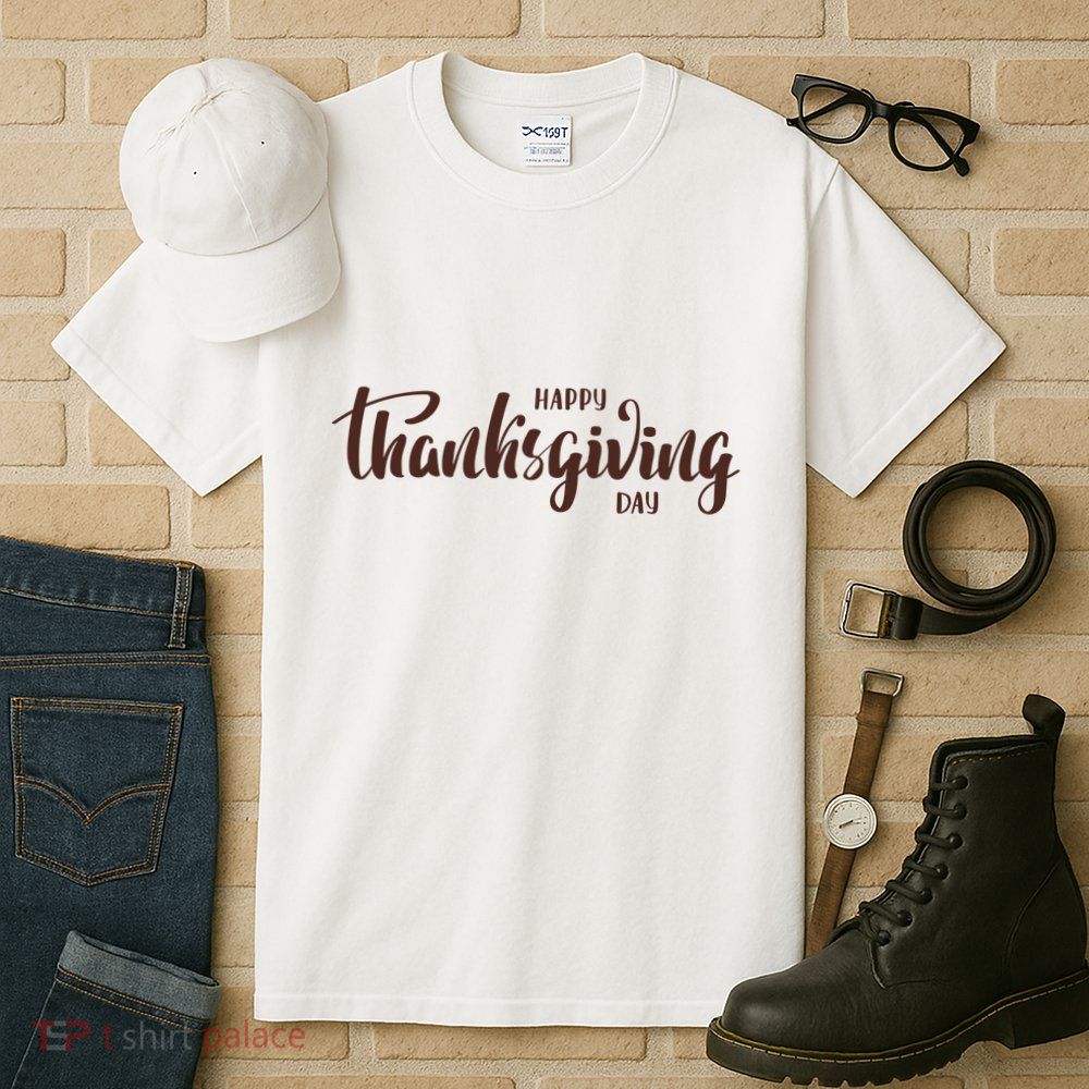 Happy Thanksgiving Day Holiday Tall T-Shirt