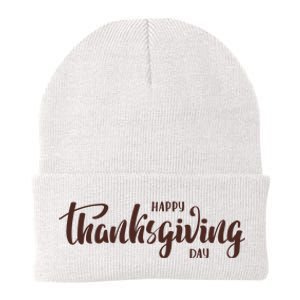 Happy Thanksgiving Day Holiday Knit Cap Winter Beanie