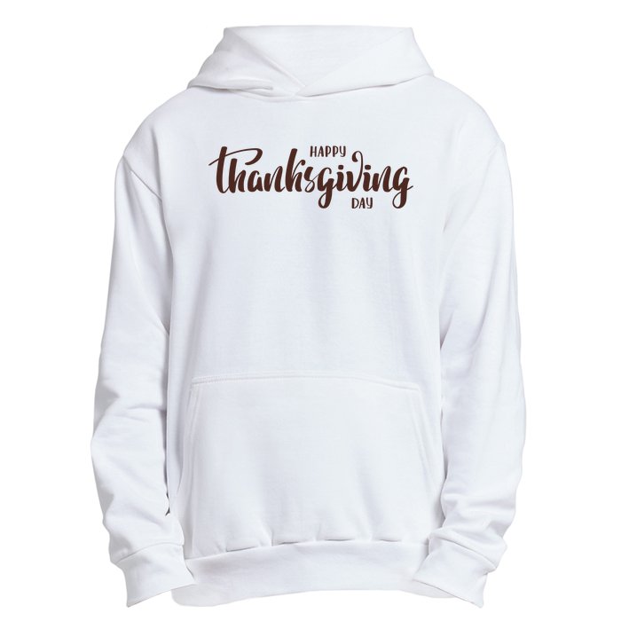 Happy Thanksgiving Day Holiday Urban Pullover Hoodie