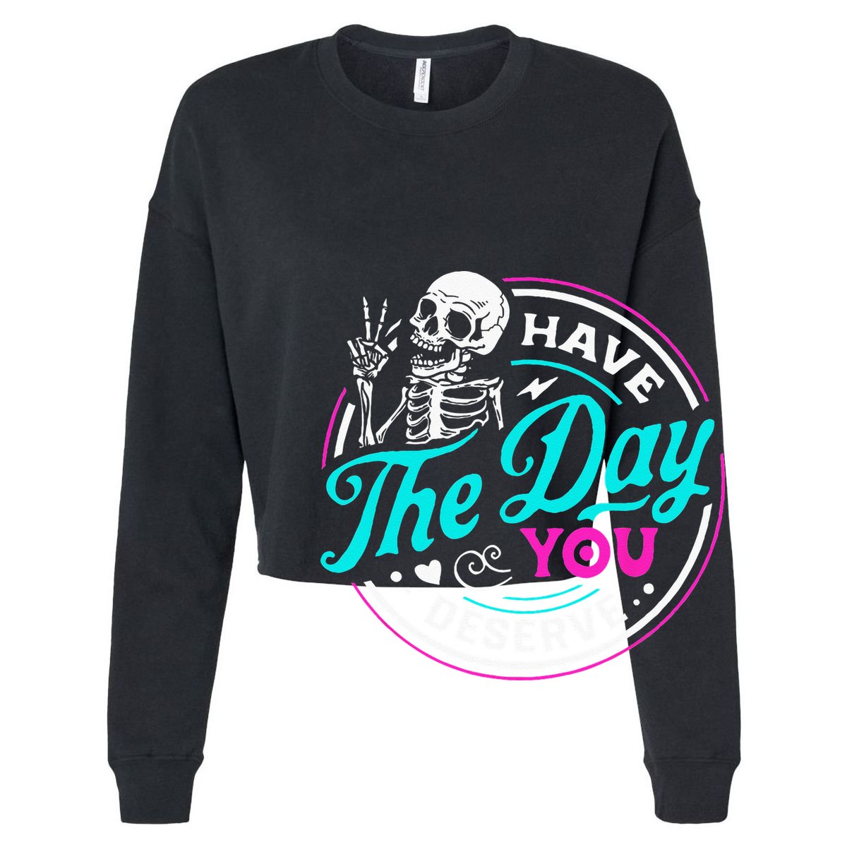 Have The Day You Deserve Skelton 15oz Campfire Ceramic Mug