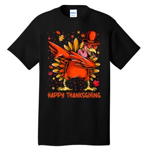 Happy Turkey Day Shirt Cute Little Pilgrim Gift Thanksgiving Tall T-Shirt