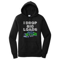 Humorous Trucker Design For Both & Women Who Love Semis Women's Pullover Hoodie