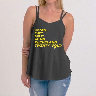 Hoops They Did It Again Cleveland Twenty Four Women's Strappy Tank