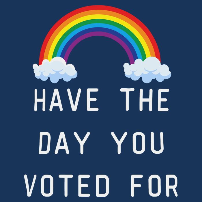 Have The Day You Voted For Infant Baby Jersey Bodysuit
