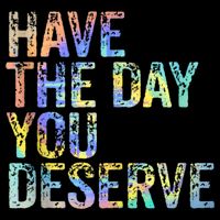 Have The Day You Deserve Peace Sign Skeleton Motivational Cooling Performance Crew T-Shirt