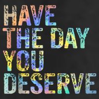 Have The Day You Deserve Peace Sign Skeleton Motivational Adult Drive Performance Visor