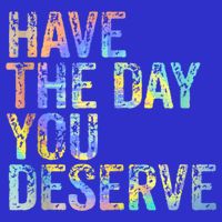 Have The Day You Deserve Peace Sign Skeleton Motivational 16 in Basic Backpack