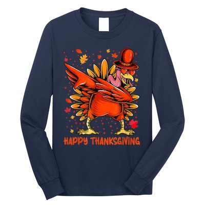 Happy Turkey Day Shirt Cute Little Pilgrim Gift Thanksgiving Long Sleeve Shirt