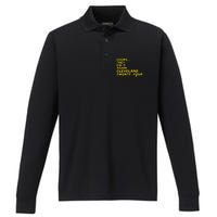 Hoops They Did It Again Cleveland Twenty Four Performance Long Sleeve Polo