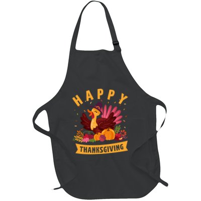 Happy Thanksgiving Dinner Turkey Lover Apron