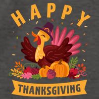 Happy Thanksgiving Dinner Turkey Lover Vector Backpack
