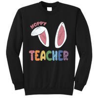 Hoppy Teacher Easter Cute Rabbit Spring Sweatshirt