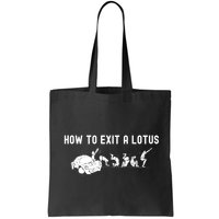 How To Exit A Lotus Racing Car Funny Joke Autocross Drag Gift Bag