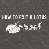 How To Exit A Lotus Racing Car Funny Joke Autocross Drag Gift Cotton Canvas Backpack