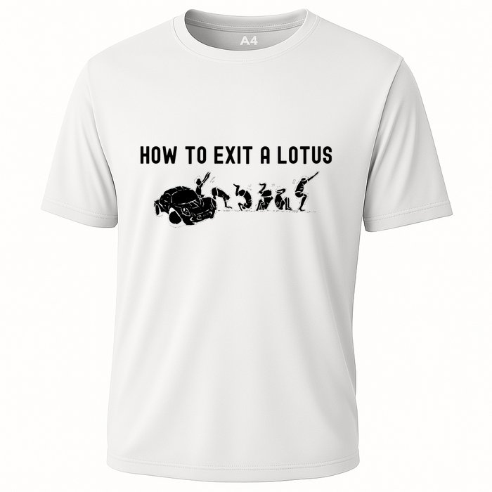 How To Exit A Lotus Racing Car Funny Joke Autocross Drag Gift Performance Shirt