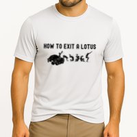 How To Exit A Lotus Racing Car Funny Joke Autocross Drag Gift Performance Shirt