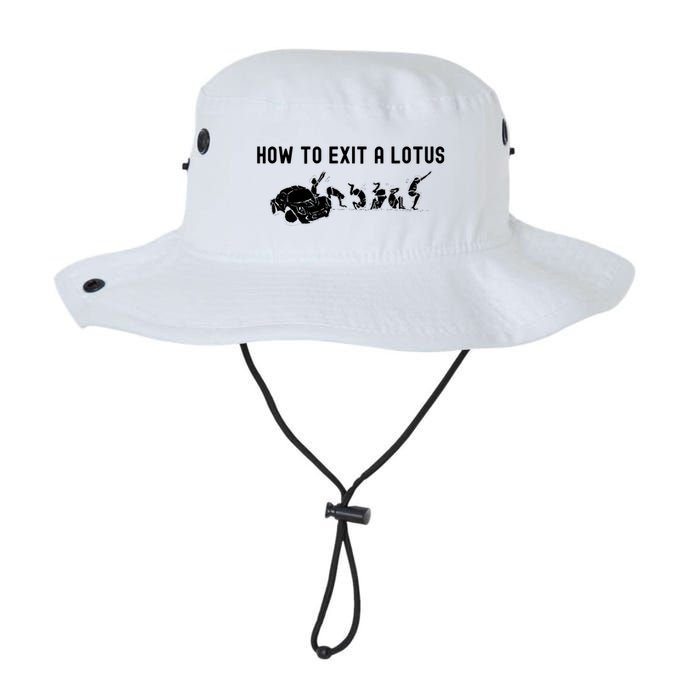 How To Exit A Lotus Racing Car Funny Joke Autocross Drag Gift Bucket Hat