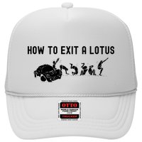 How To Exit A Lotus Racing Car Funny Joke Autocross Drag Gift Hat