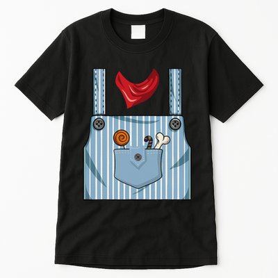 Halloween Train Engineer Conductor Costume Party Tall T-Shirt