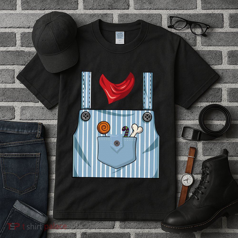 Halloween Train Engineer Conductor Costume Party Tall T-Shirt
