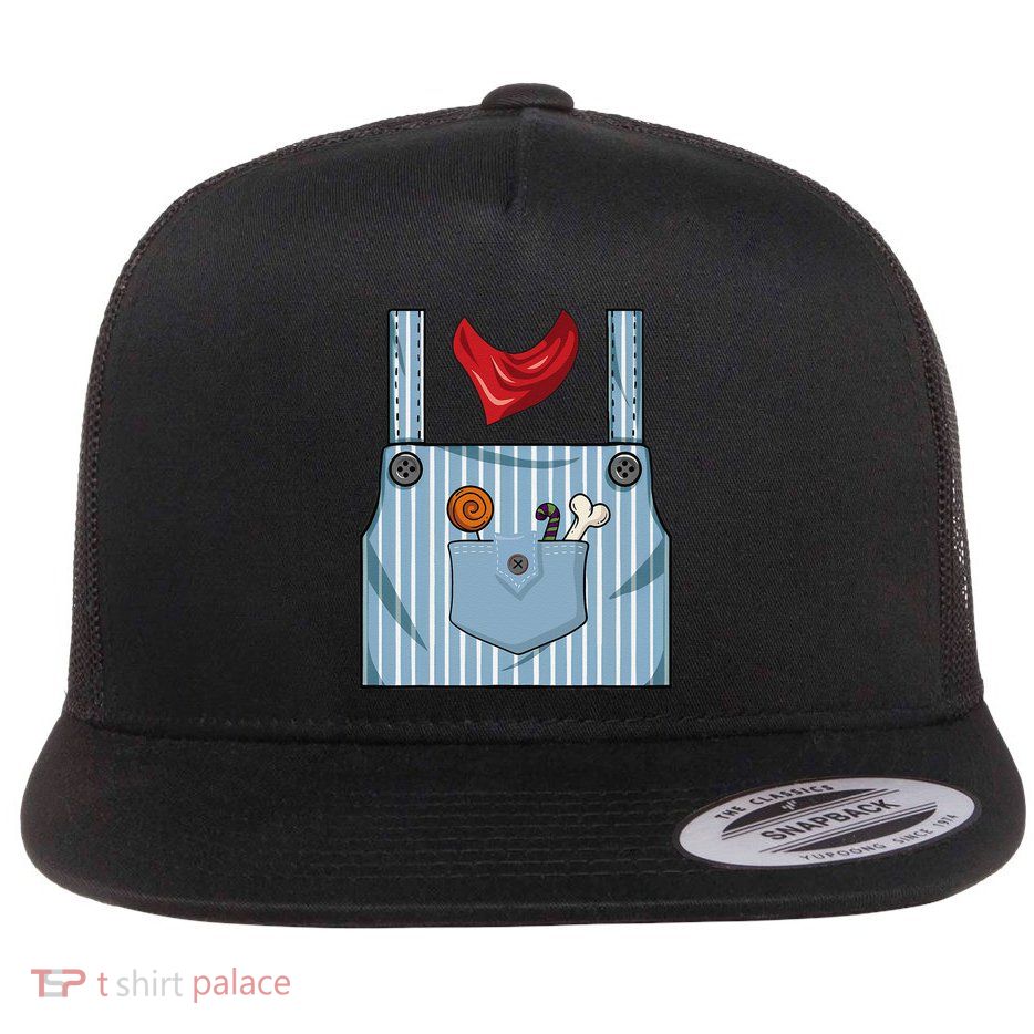 Halloween Train Engineer Conductor Costume Party Flatbill Hat