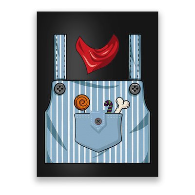 Halloween Train Engineer Conductor Costume Party Poster