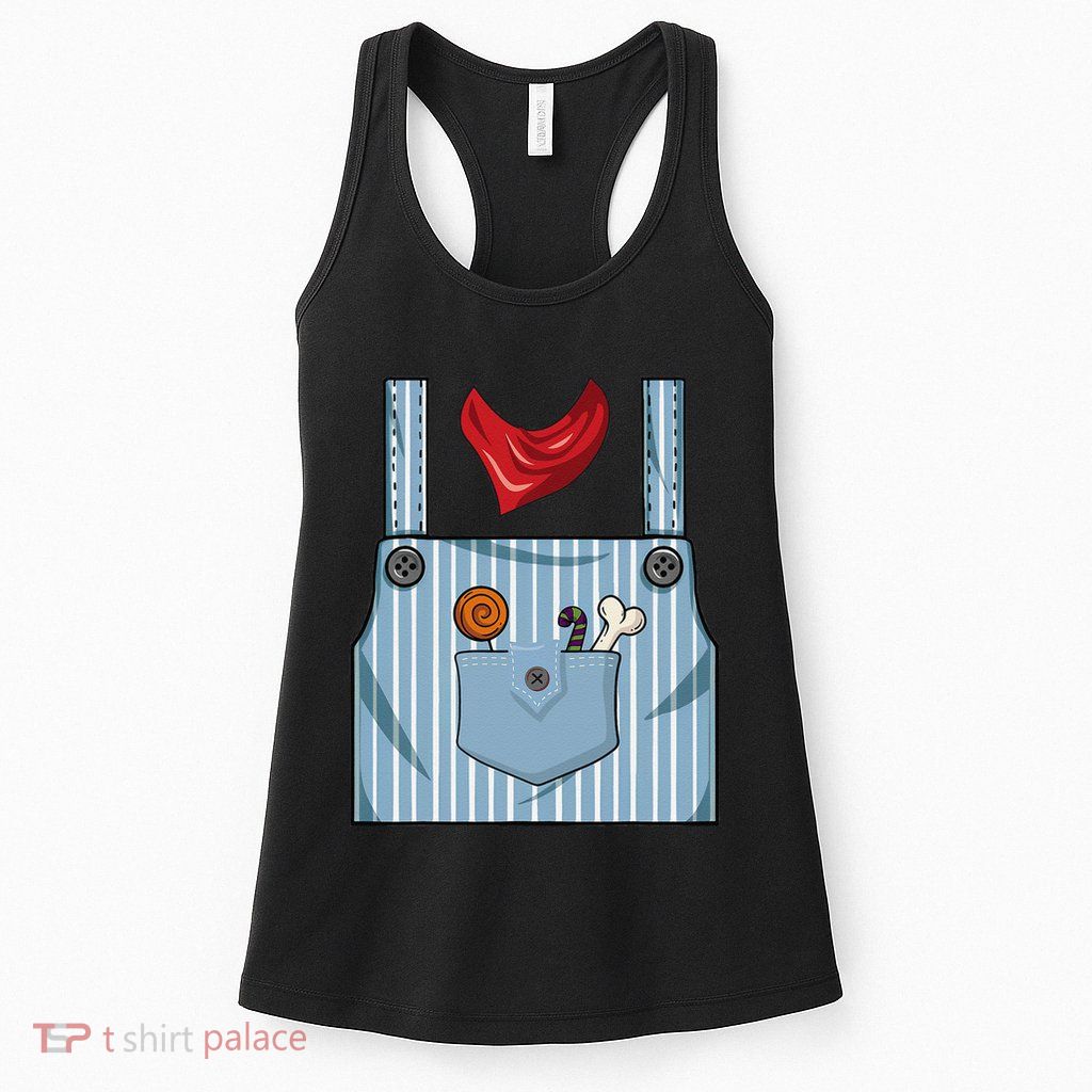 Halloween Train Engineer Conductor Costume Party Womens Tank Top