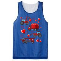 Heart Truck Excavator Forklift Valentines Day Gift Mesh Reversible Basketball Jersey Tank